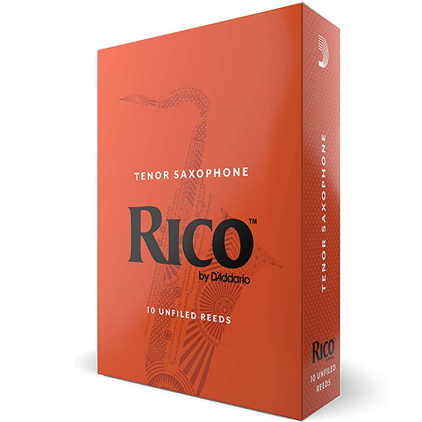 Rico by D'addario Tenor Saxophone Reed Loose Pack - 1.5 / 2.0 / 2.5 / 3.0 / 3.5 / 4.0 - Each (Daddario Sax Reeds)