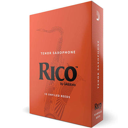Rico by D'addario Tenor Saxophone Reed Loose Pack - 1.5 / 2.0 / 2.5 / 3.0 / 3.5 / 4.0 - Each (Daddario Sax Reeds)