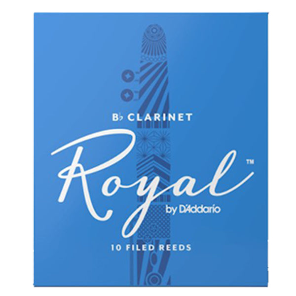 Royal by D'addario Bb Clarinet Reed Loose Pack - 1.0 / 1.5 / 2.0 / 2.5 / 3.0 / 3.5 / 4.0 / 5.0 - Each (Daddario Reeds)