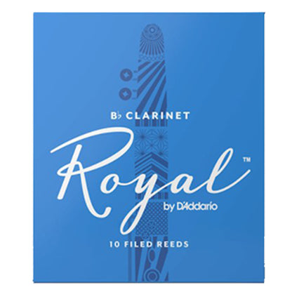 Royal by D'addario Bb Clarinet Reed Loose Pack - 1.0 / 1.5 / 2.0 / 2.5 / 3.0 / 3.5 / 4.0 / 5.0 - Each (Daddario Reeds)