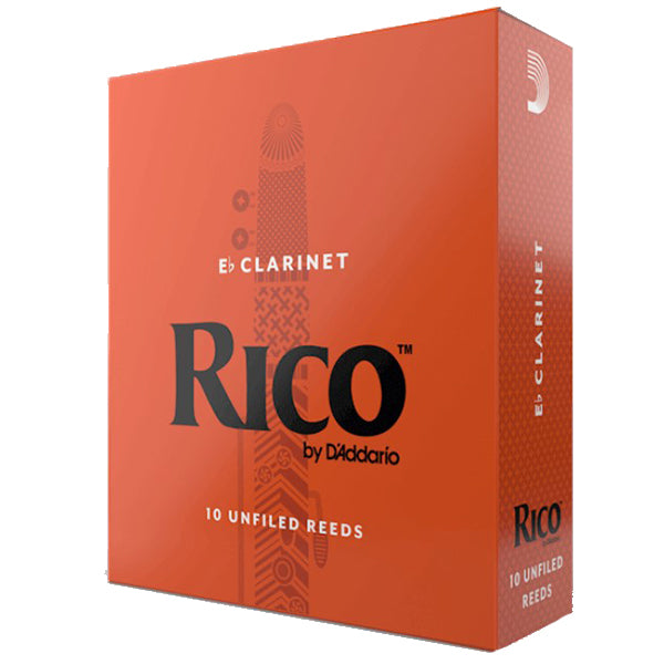 Rico by D'addario Eb Clarinet Reed Loose Pack - 1.5 / 2.0 / 2.5 / 3.0 / 3.5 - Each (Daddario Reeds)
