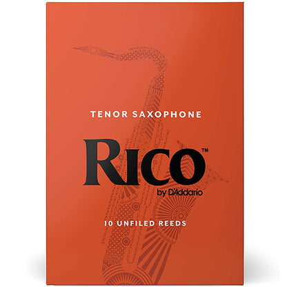Rico by D'addario Tenor Saxophone Reed Loose Pack - 1.5 / 2.0 / 2.5 / 3.0 / 3.5 / 4.0 - Each (Daddario Sax Reeds)