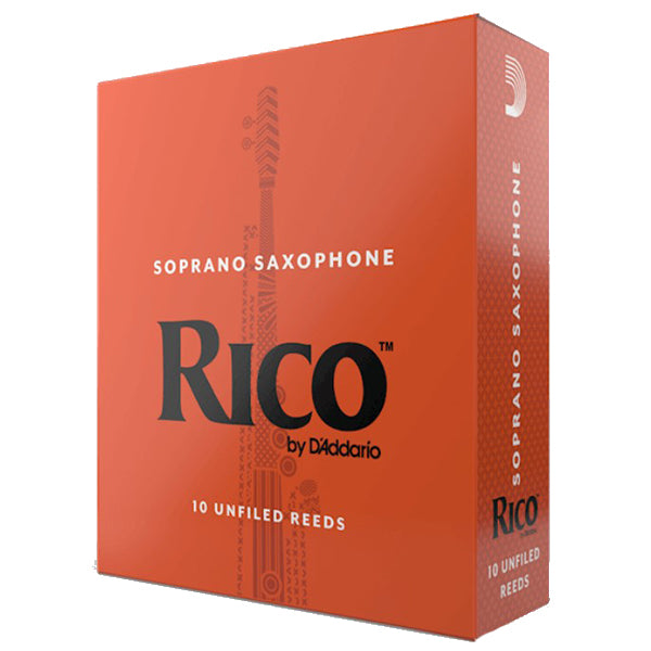 Rico by D'addario Soprano Saxophone Reed Loose Pack - 1.5 / 2.0 / 2.5 / 3.0 / 3.5 / 4.0 - Each (Daddario Sax Reeds)