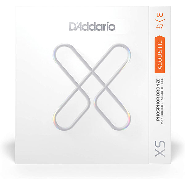 D'addario XSAPB1047 Acoustic Guitar String Anti Rust Daddario Extra Light Set (10-47)