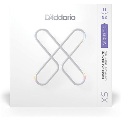 D'addario XSAPB1152 Acoustic Guitar String Anti Rust Daddario Custom Light Set (11-52)