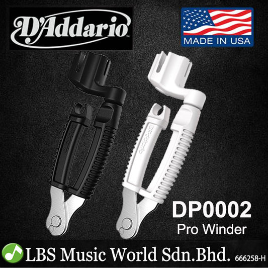 D'addario DP0002 Pro Winder String And Cutter For Acoustic Electric Guitar (DP 0002)