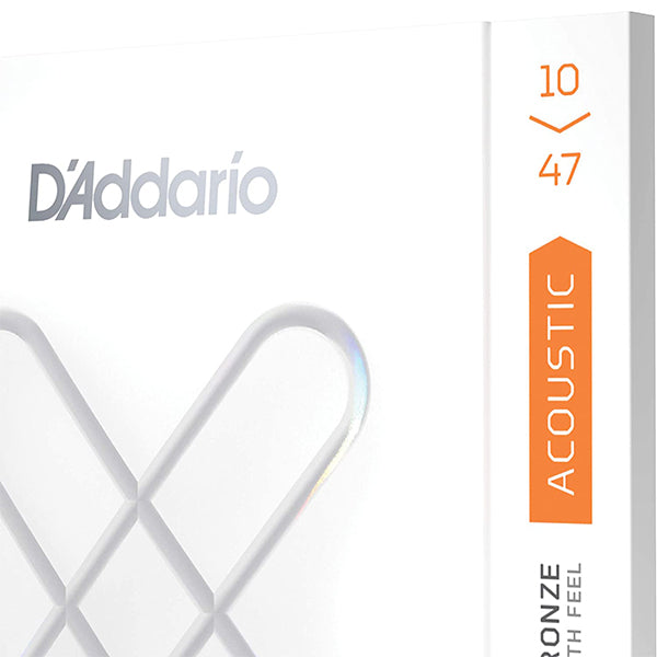 D'addario XSAPB1047 Acoustic Guitar String Anti Rust Daddario Extra Light Set (10-47)
