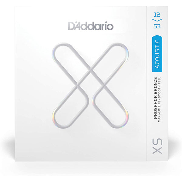 D'addario XSAPB1253 Acoustic Guitar String Anti Rust Daddario Light Set (12-53)