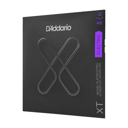 D'addario XTE1149 XT Nickel Plated Steel Electric Guitar String Medium Gauge Daddario D Addario (11-49)
