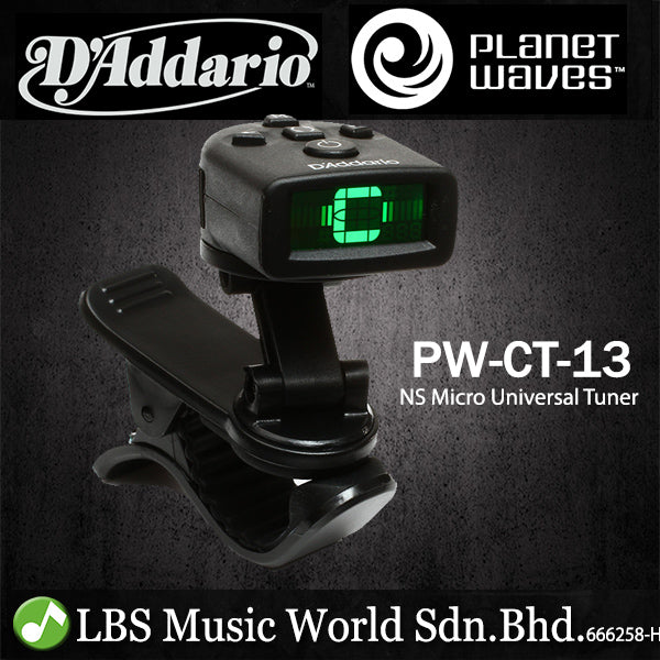 D'addario Planet Waves PW-CT-13 NS Micro Universal Chromatic Tuner (PWCT13)