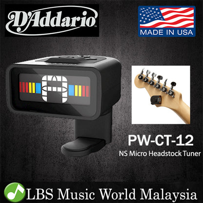 D'Addario Planet Wave PW-CT-12 Clip On Guitar Tuner Daddario (PWCT12 PW-CT12 CT)