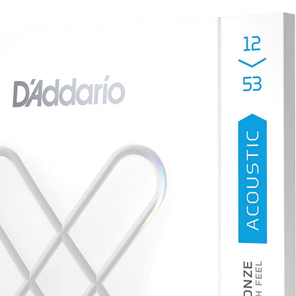 D'addario XSAPB1253 Acoustic Guitar String Anti Rust Daddario Light Set (12-53)