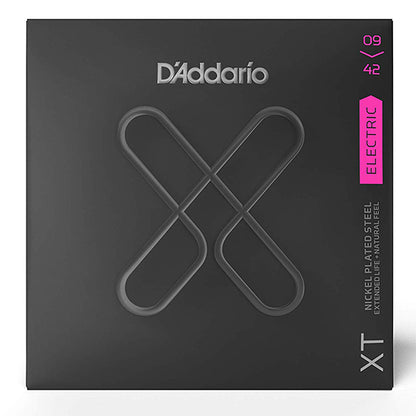 D'addario XTE0942 XT Nickel Plated Steel Electric Guitar String Super Light Daddario D Addario (09-42)