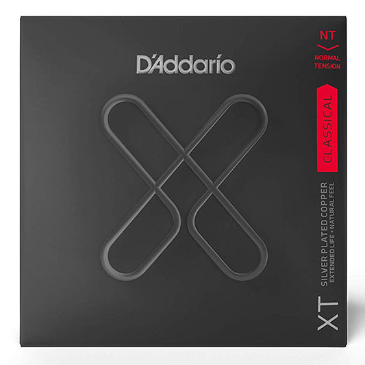 D'Addario XTC45 XT Silver Plated Copper Classical Guitar String Normal Tension Daddario D Addario
