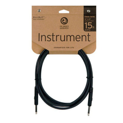 D'addario PW-CGT15 Planet Wave Instrument Cable Guitar Keyboard Daddario (PWCGT15 PWCGT05)