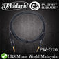 D'addario Planet Waves PW-G20 Custom Series Instrument Cable Keyboard Guitar (6 Meter)