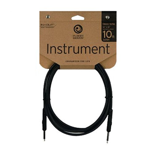 D'addario PW-CGT10 Planet Wave Instrument Cable Guitar Keyboard Daddario (3 Meter PW CGT10)