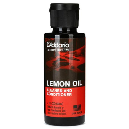 D'addario Planet Wave Instrument Care Kit Guitar Body Clean Polish Wax Lemon Oil Pack Daddario (4 Bottle)