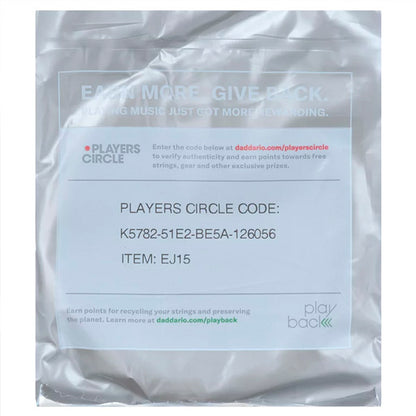 D'addario EJ15 Phosphor Bronze Extra Light Acoustic Guitar String (10-47)