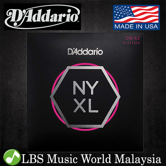 D'addario NYXL0942 Nickel Plated Electric Guitar String Super Light NYXL Daddario D addario High Carbon Steel 09-42