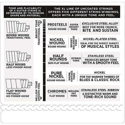 D'ADDARIO  EXL165 Nickel Wound Bass, Custom Light, DADDARIO BASS GUITAR STRINGS