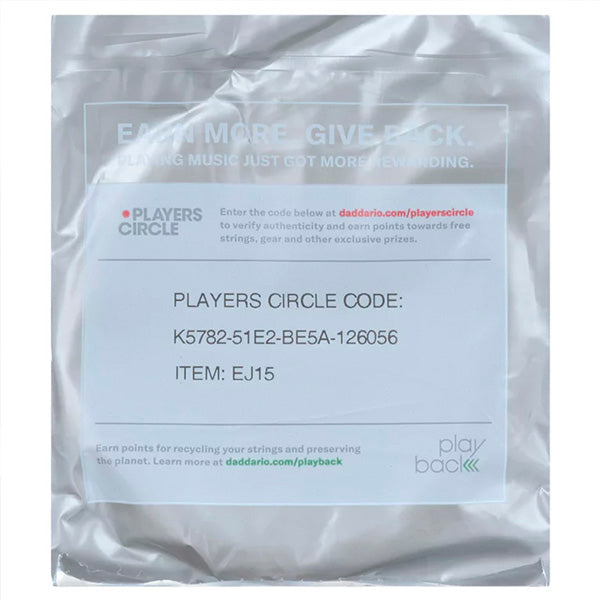 D'addario EJ15 Phosphor Bronze Extra Light Acoustic Guitar String (10-47)