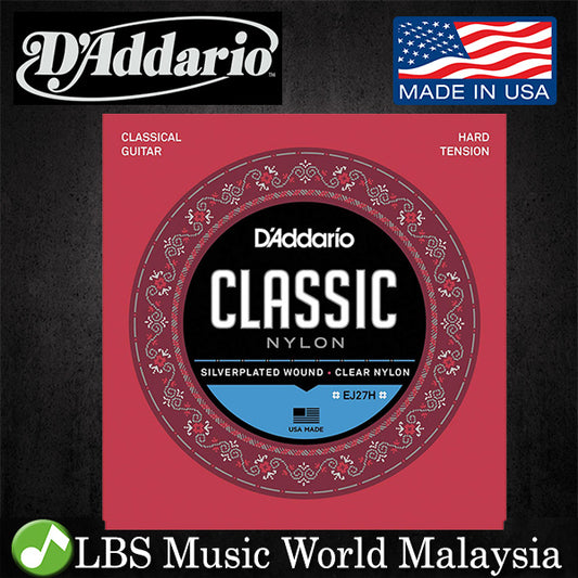 D'addario EJ27H Classical Guitar String Hard Tension Daddario D addario (EJ27 E 27)