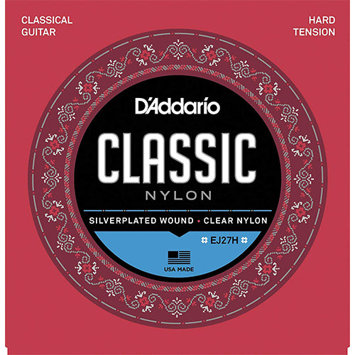 D'addario EJ27H Classical Guitar String Hard Tension Daddario D addario (EJ27 E 27)