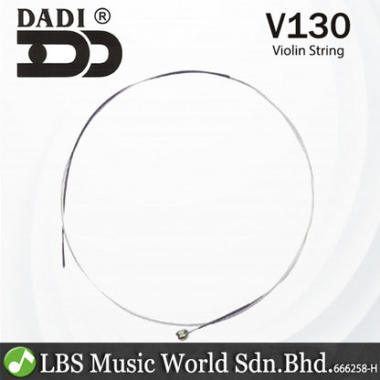 Dadi V130 Loose String For Violin Steel Round Wound Extra Light - 1 Pieces (V 130)