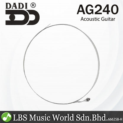 Dadi AG240 Loose String Acoustic Guitar Phosphor Bronze Wound - 1 Pieces (AG 240)