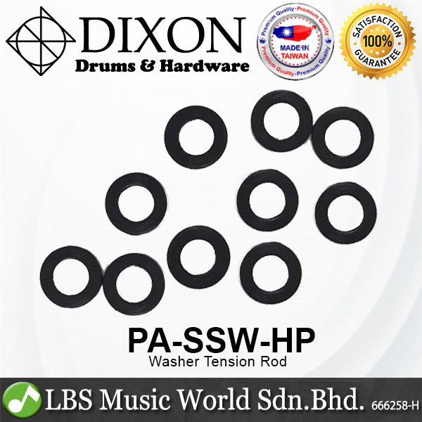 Dixon PA-SSW-HP Black Nylon Washer for Tension Rods 10 Pieces (PASSWHP)