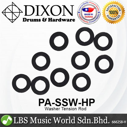 Dixon PA-SSW-HP Black Nylon Washer for Tension Rods 10 Pieces (PASSWHP)