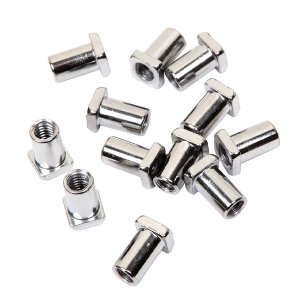 Dixon PAWN-LN-HP Chrome Steel Lug Nut 12 Pack for Drum (PAWNLNHP)
