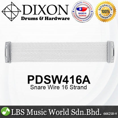 Dixon PDSW416A 14 inch 16,24 Strand Coil Snare Drum Wire Snappy Strap