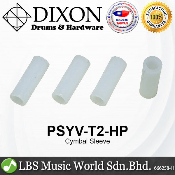 Dixon PSYV-T2-HP/PSYV-T1-HP Cymbal Sleeves for Cover Cymbal Stand 4 Pieces (PSYVT2HP PSYVT1HP)
