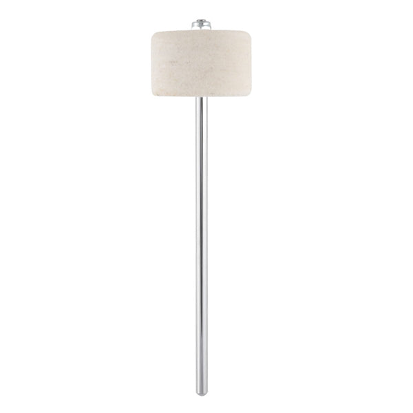 Dixon PPB-6-HP White Bass Drum Beater Classic Felt (PPB6HP)