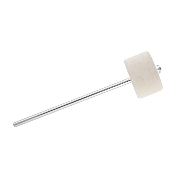 Dixon PPB-6-HP White Bass Drum Beater Classic Felt (PPB6HP)