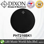 Dixon Drum Skin 16" 14" 13" 12" 10" 8" Black Drumhead Kit for Snare Tom (PHT216BK1 PHT214BK1 PHT213BK1 PHT212BK1 PHT210BK1)