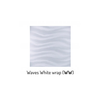 Dixon Spark Birch SPB522WW Drum Set 5 Piece Complete with Hardware Waves White