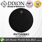 Dixon Drum Skin 16" 14" 13" 12" 10" 8" Black Drumhead Kit for Snare Tom (PHT216BK1 PHT214BK1 PHT213BK1 PHT212BK1 PHT210BK1)