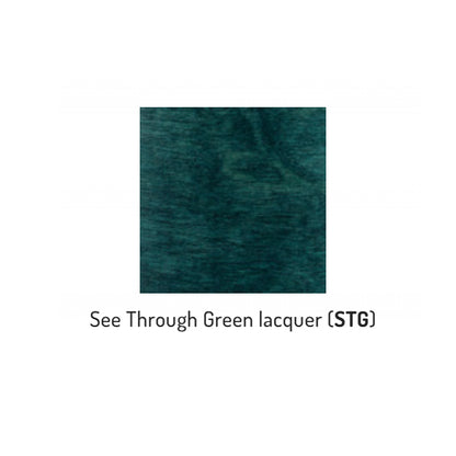 Dixon Spark Birch SPB522STG Drum Set 5 Piece Complete with Hardware See Through Green