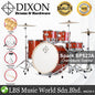 Dixon Spark SP522ACPS Drum Set Complete Standard 5 Piece Drum Kit Bundle Champagne Sparkle