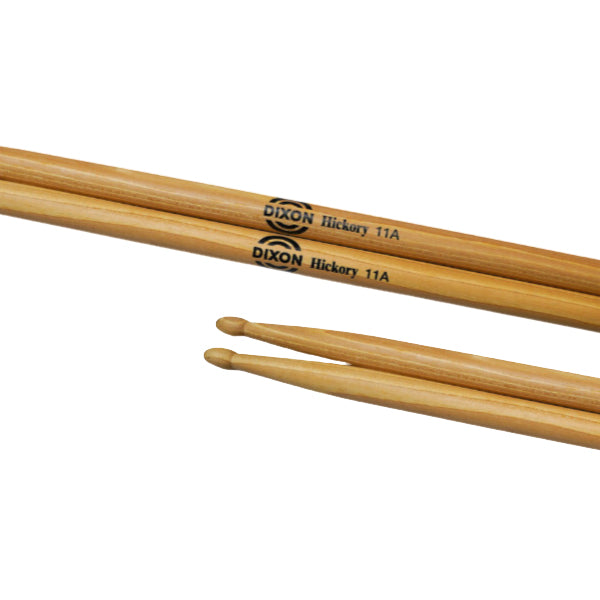 Dixon Drumstick Hickory Series Wood Tip Drum Stick - 3A 7A 9A 11A 110A