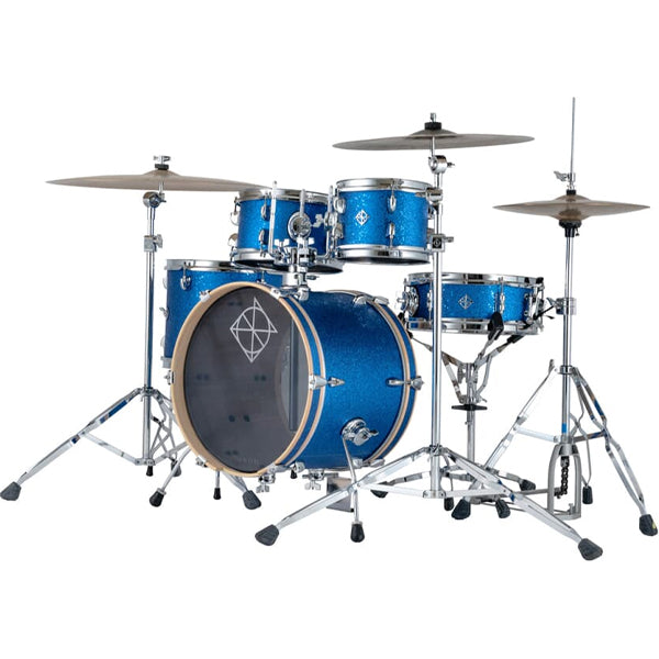 Dixon PODTR516 Jet Set 5 Pieces Acoustic Drum Kit Set - Blue
