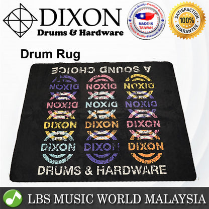 Dixon PRUG DS01 160cm x 200cm Drum Carpet - Black
