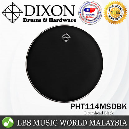 Dixon PHT114MSDBK 14″ Mesh Drumhead Black Double Ply