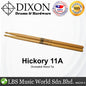 Dixon Drumstick Hickory Series Wood Tip Drum Stick - 3A 7A 9A 11A 110A