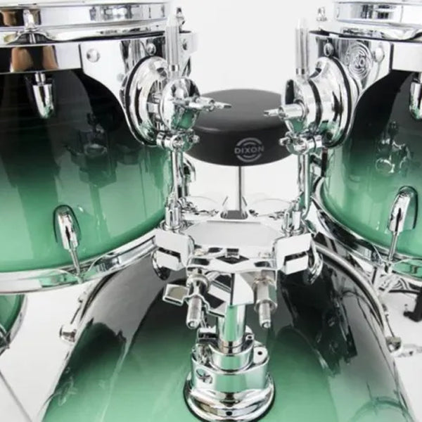 Dixon FS622 Fuse 6 Pieces Acoustic Drum Kit Set - Green Ice Fade