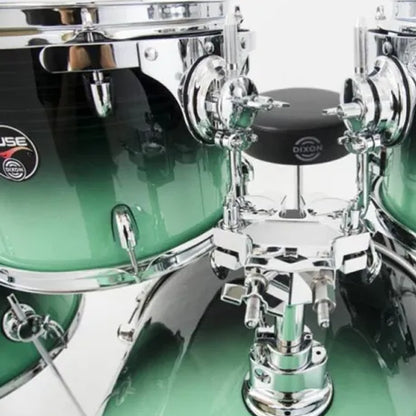 Dixon FS622 Fuse 6 Pieces Acoustic Drum Kit Set - Green Ice Fade