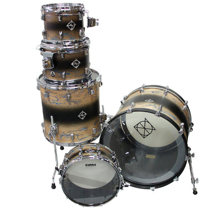 Dixon PODAN522 5 Pieces Artisan Drum Set - Celestial Black Burst (ARTISAN)